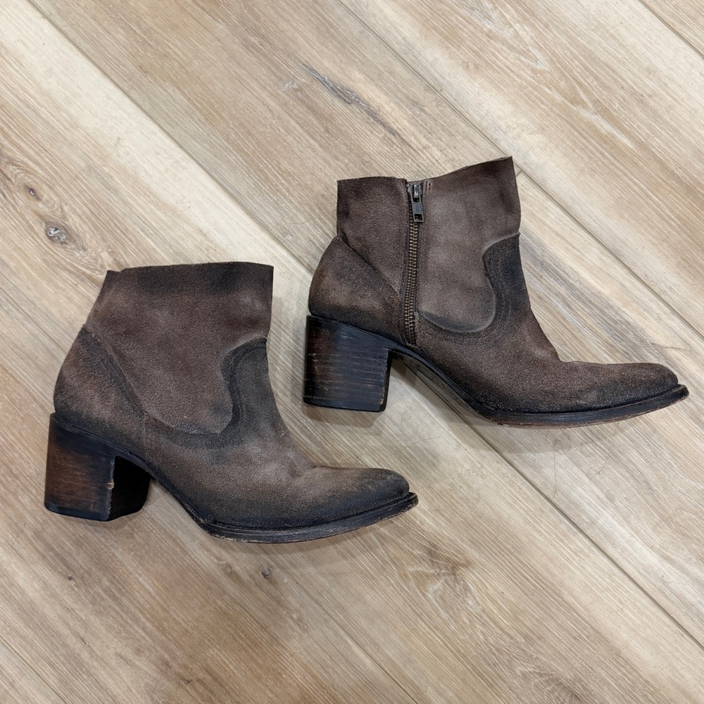 Freebird brown ankle boots